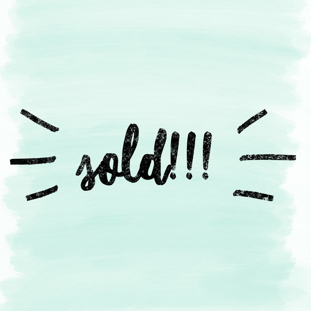 SOLD!  Everything past this has been sold!
